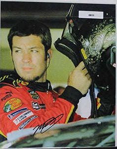 Martin Truex Jr. Signed Autographed Nascar Glossy 8x10 Photo (SA COA)