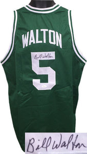 Bill Walton Signed Autographed Boston Celtics Basketball Jersey (JSA COA)