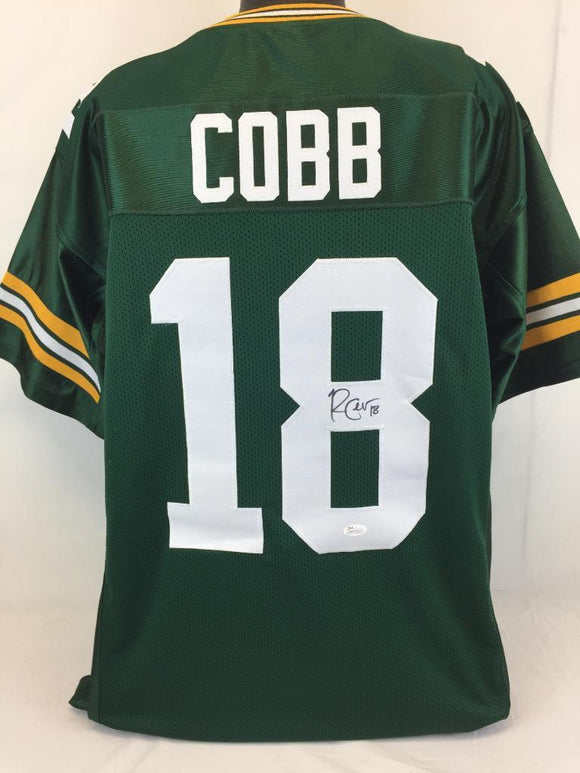 Randall Cobb Signed Autographed Green Bay Packers Football Jersey (JSA COA)