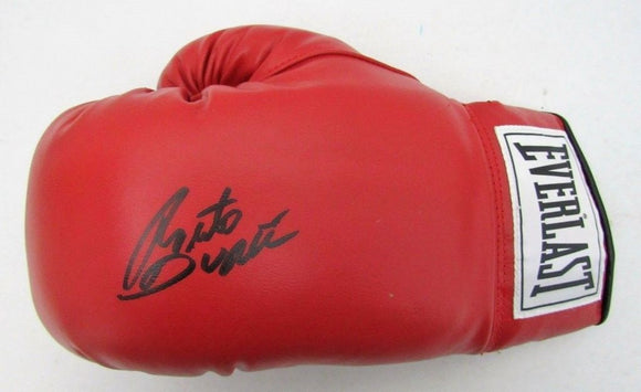 Roberto Duran Signed Autographed Everlast Boxing Glove (PSA/DNA COA)