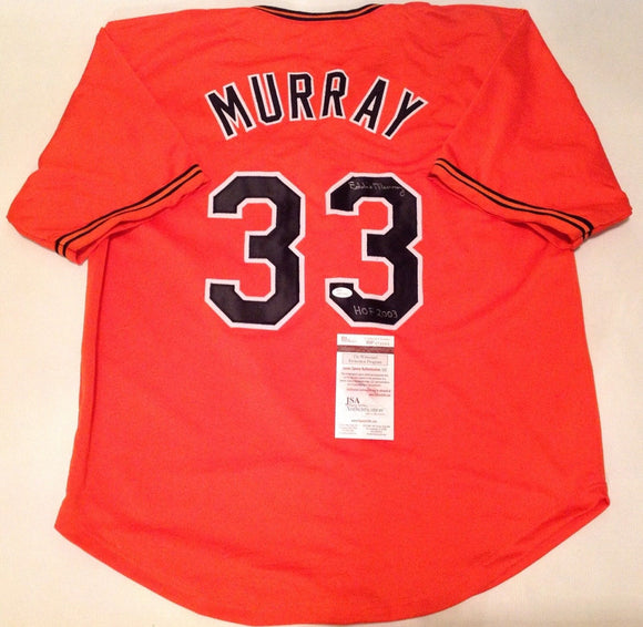 Eddie Murray Signed Autographed Baltimore Orioles Baseball Jersey (JSA COA)