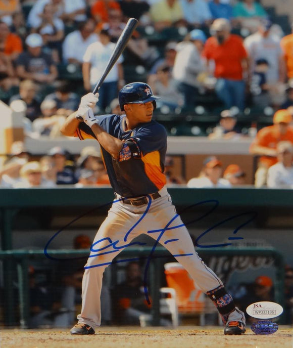 Carlos Correa Signed Autographed Glossy 8x10 Photo Houston Astros (JSA COA)