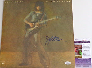 Jeff Beck Signed Autographed "Blow By Blow" Record Album (PSA/DNA COA)