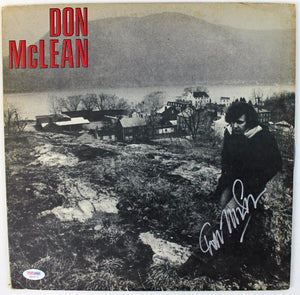 Don McLean Signed Autographed "The Rainbow Collection" Record Album (JSA COA)