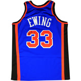 Patrick Ewing Signed Autographed New York Knicks Basketball Jersey (Steiner COA)