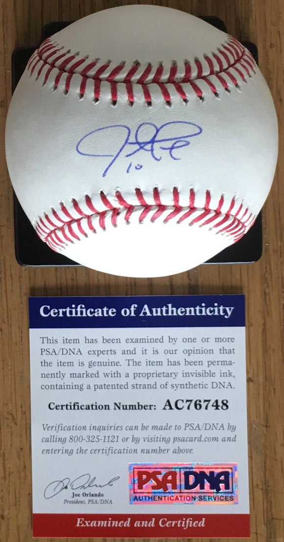Justin Turner Signed Autographed Official Major League (OML) Baseball –  Sterling Autographs