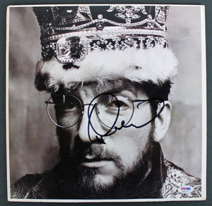 Elvis Costello Signed Autographed "King of America" Record Album (PSA/DNA COA)