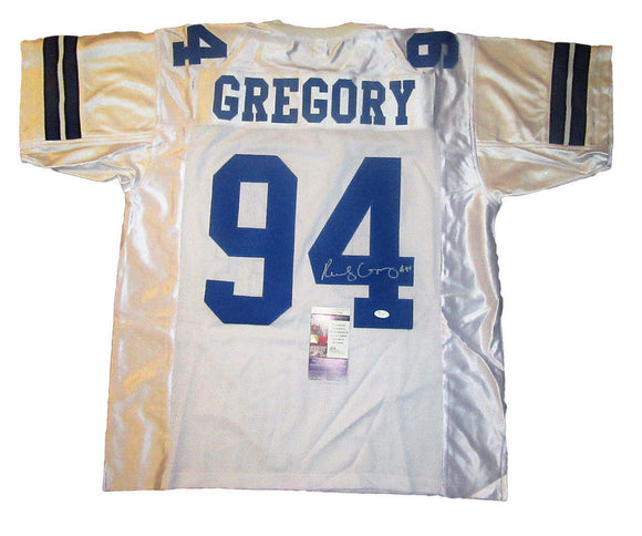 Randy Gregory Signed Autographed Dallas Cowboys Football Jersey (JSA COA)