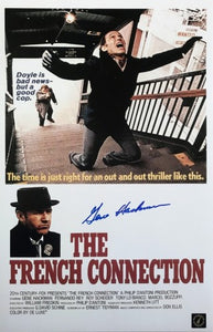 Gene Hackman Signed Autographed "The French Connection" 11x17 Movie Poster (ASI COA)