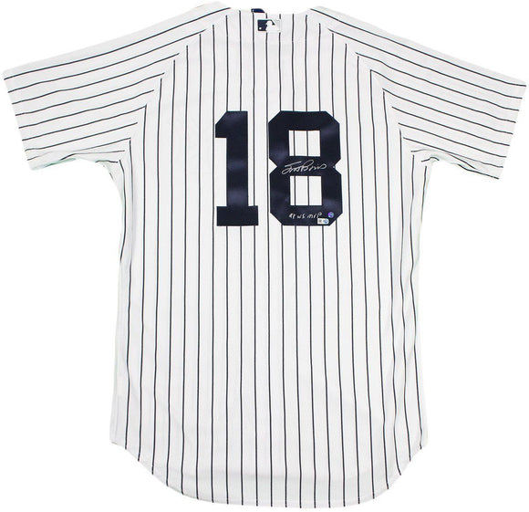 Scott Brosius Signed Autographed New York Yankees Baseball Jersey (Steiner COA)