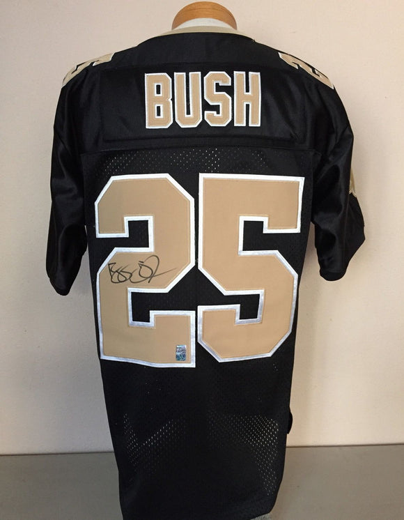 Reggie Bush Signed Autographed New Orleans Saints Football Jersey (Reggie Bush Authenticated)