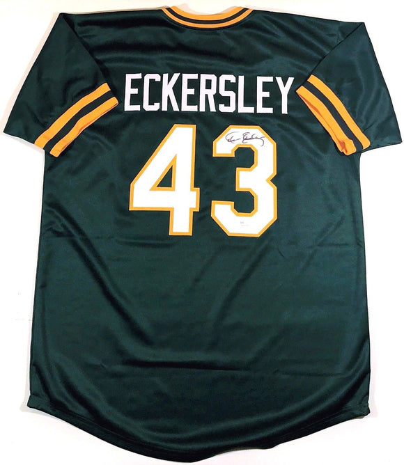 Dennis Eckersley Signed Autographed Oakland Athletics Baseball Jersey (JSA COA)
