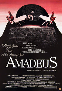 F. Murray Abraham Signed Autographed "Amadeus" 11x17 Movie Poster (ASI COA)
