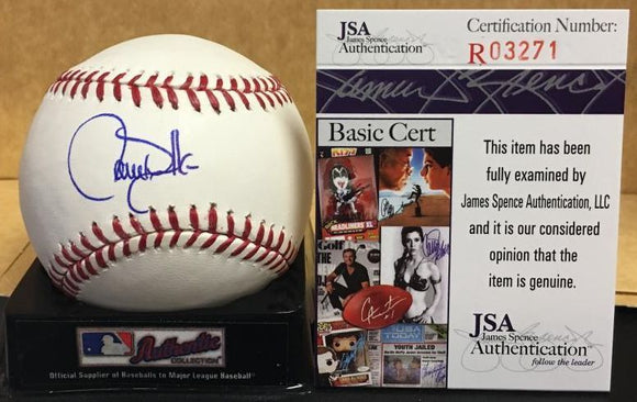 Larry Walker Signed Autographed Official Major League (OML) Baseball - JSA COA