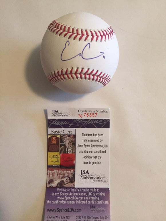 Evan Gattis Signed Autographed Official Major League (OML) Baseball - JSA COA