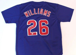 Billy Williams Signed Autographed Chicago Cubs Baseball Jersey (JSA COA)