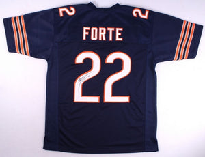 Matt Forte Signed Autographed Chicago Bears Football Jersey (JSA COA)