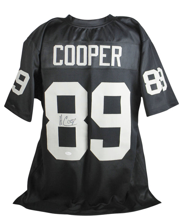 Amari Cooper Signed Autographed Oakland Raiders Football Jersey (JSA COA)