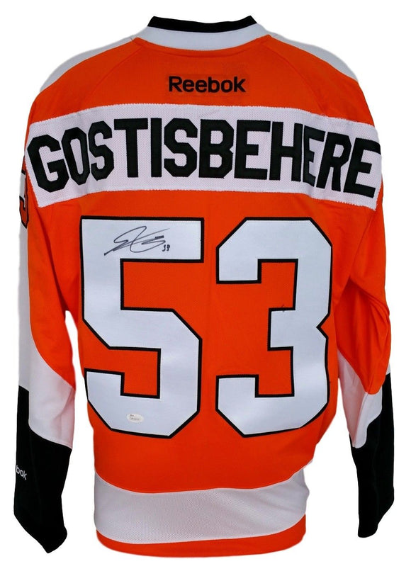 Shayne Gostisbehere Signed Autographed Philadelphia Flyers Hockey Jersey (JSA COA)