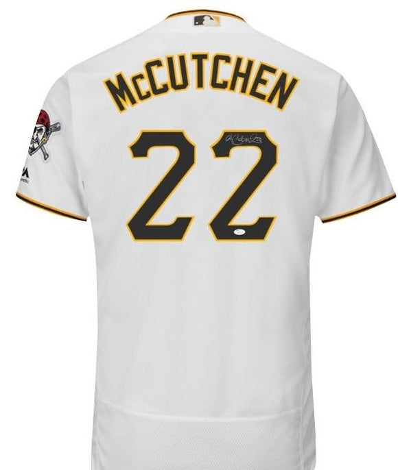 Andrew McCutchen Signed Autographed Pittsburgh Pirates Baseball Jersey (JSA COA)