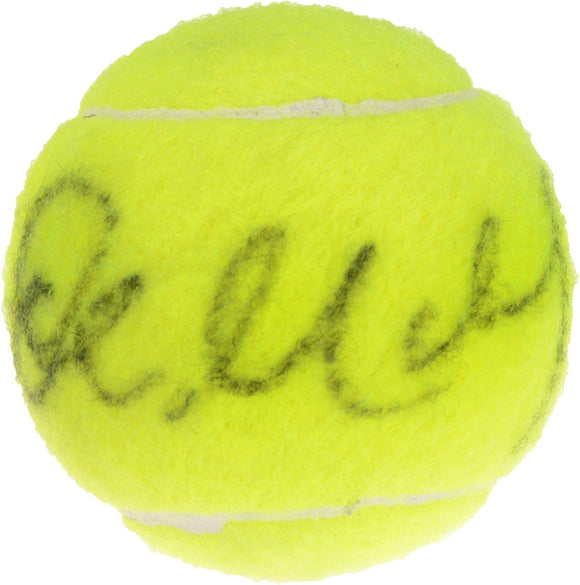 John McEnroe Signed Autographed Yellow Tennis Ball (Fanatics COA)