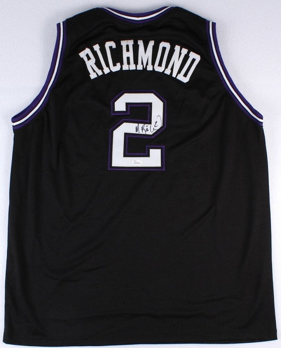 Mitch Richmond Signed Autographed Sacramento Kings Basketball Jersey (JSA COA)