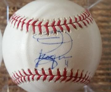 Jacque Jones Signed Autographed Official Major League OML Baseball (SA COA)