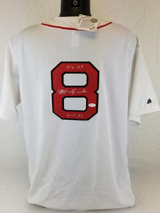 Carl Yastrzemski Signed Autographed Boston Red Sox Baseball Jersey (JSA COA)