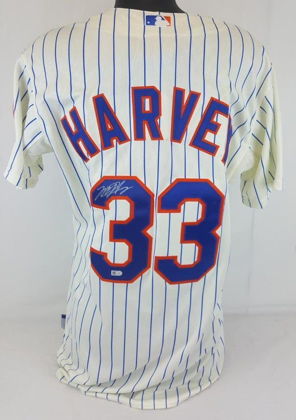 Matt Harvey Signed Autographed New York Mets Baseball Jersey (PSA/DNA COA)