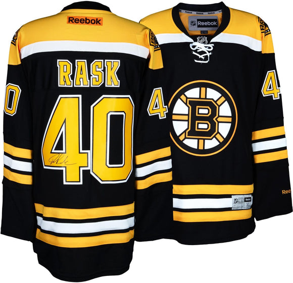 Tuukka Rask Signed Autographed Boston Bruins Hockey Jersey (Fanatics COA)