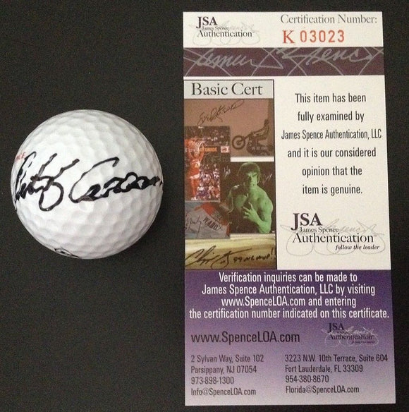 Retief Goosen Signed Autographed PGA Golf Ball (JSA COA)