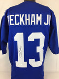 Odell Beckham Signed Autographed New York Giants Football Jersey (JSA COA)