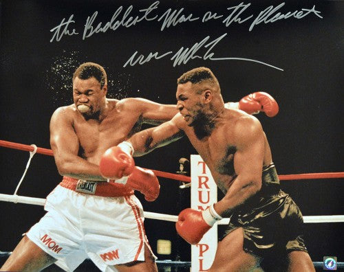 Mike Tyson Signed Autographed 