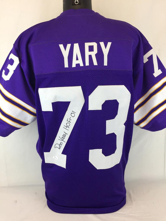 Ron Yary Signed Autographed Minnesota Vikings Football Jersey (JSA COA)