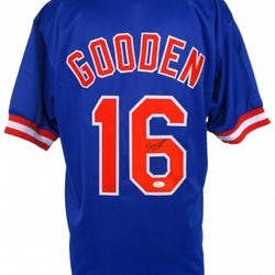 Dwight Gooden Signed Autographed New York Mets Baseball Jersey (JSA COA)