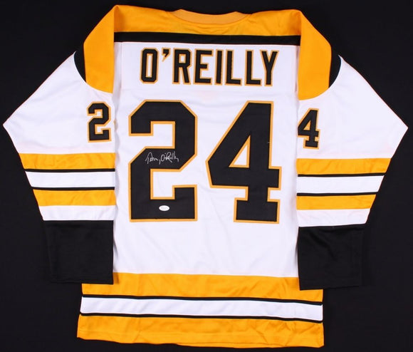 Terry O'Reilly Signed Autographed Boston Bruins Hockey Jersey (JSA COA)