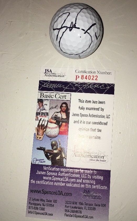 Jason Day Signed Autographed PGA Golf Ball (JSA COA)