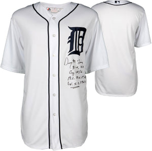 Denny McLain Signed Autographed Detroit Tigers Baseball Jersey (MLB Authenticated)