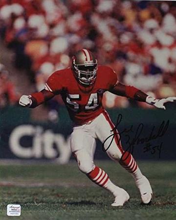 Lee Woodall Signed Autographed Glossy 8x10 Photo San Francisco 49ers (AutographReference COA)