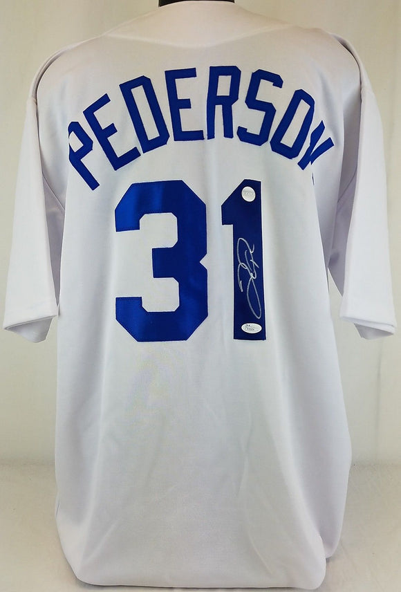 Joc Pederson Signed Autographed Los Angeles Dodgers Baseball Jersey (JSA COA)