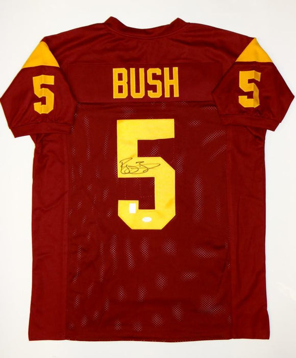 Reggie Bush Signed Autographed USC Trojans Football Jersey (JSA COA)