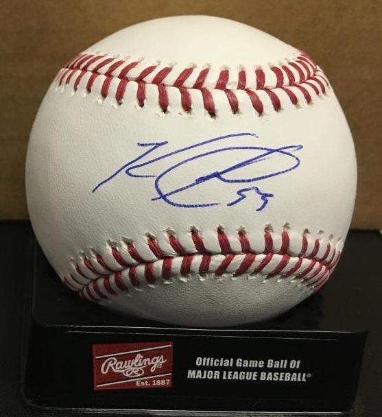 Ken Giles Signed Autographed Official Major League (OML) Baseball - JSA COA