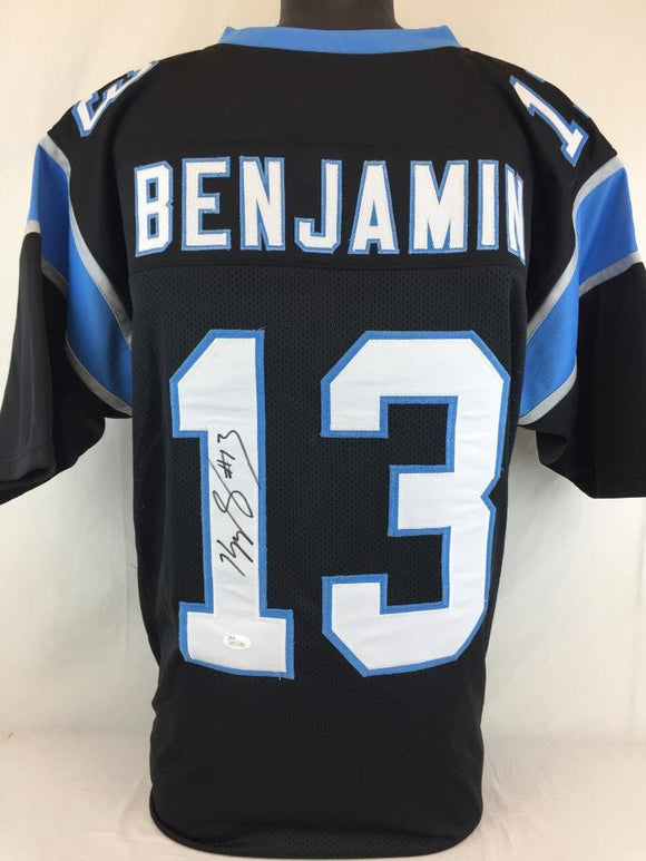Kelvin Benjamin Signed Autographed Carolina Panthers Football Jersey (JSA COA)