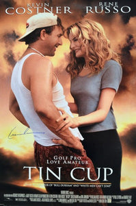Kevin Costner Signed Autographed "Tin Cup" 27x40 Movie Poster (ASI COA)