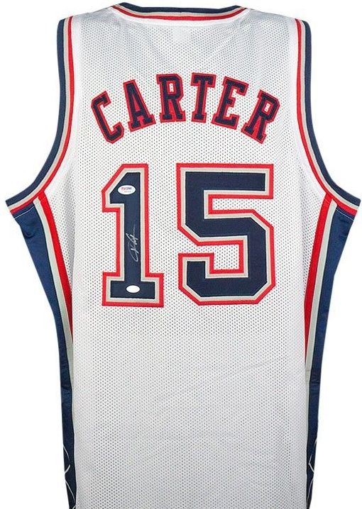 Vince Carter Signed Autographed New Jersey Nets Basketball Jersey (PSA –  Sterling Autographs