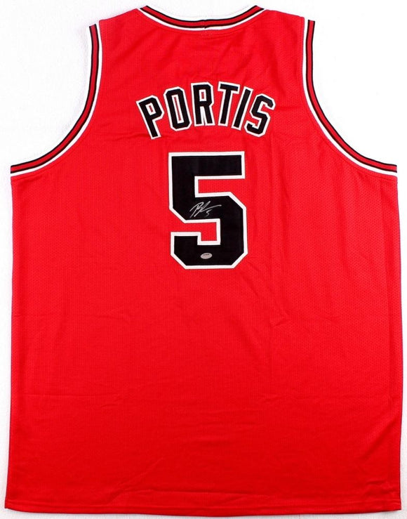 Bobby Portis Signed Autographed Chicago Bulls Basketball Jersey (Schwartz COA)