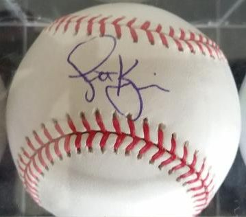 Scott Kazmir Signed Autographed Official Major League OML Baseball (SA COA)