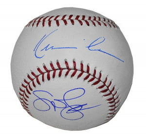 Kevin Costner & Susan Sarandon Signed Autographed Official Major League MLB Baseball (ASI COA)