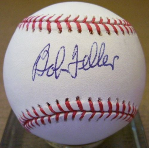 Bob Feller Signed Autographed Official American League (OAL) Baseball - PSA/DNA COA