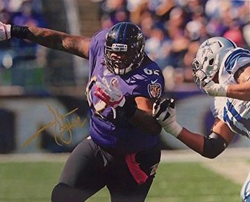 Terrence Cody Signed Autographed Glossy 8x10 Photo Baltimore Ravens (SA COA)